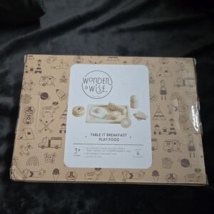 Wonder + Wise Table It Breakfast Play Food